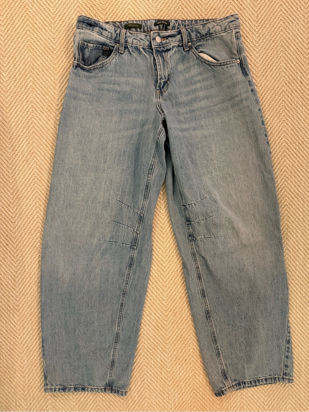 wild fable Light Blue Boyfriend Jeans